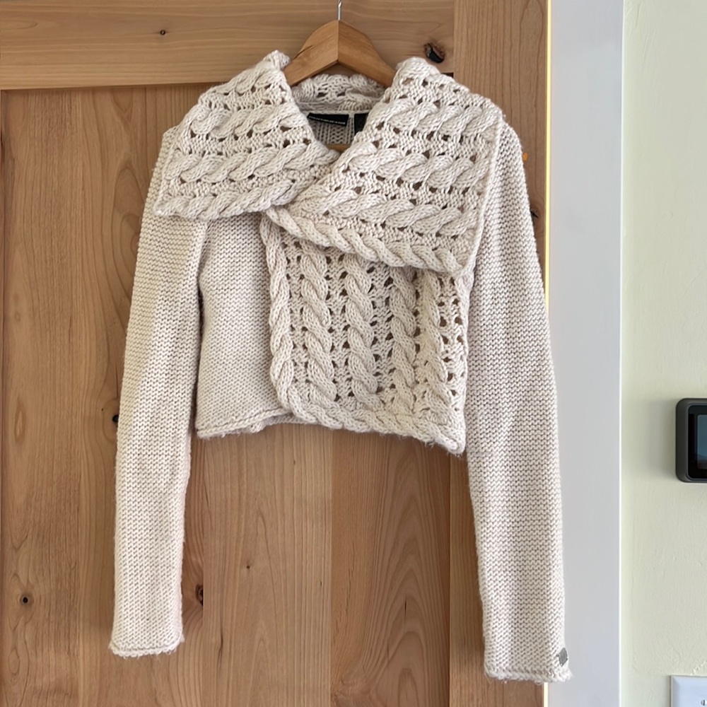 DKNY Crop Sweater, S